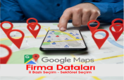 Google Kayıtlı Firma Bilgileri Satışı – İl ve Sektör Bazlı Firma Verisi